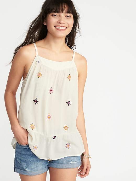 Lightweight Printed Swing Cami for Women
