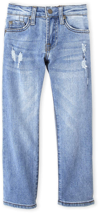 Toddler Boys) Standard Distressed Jeans