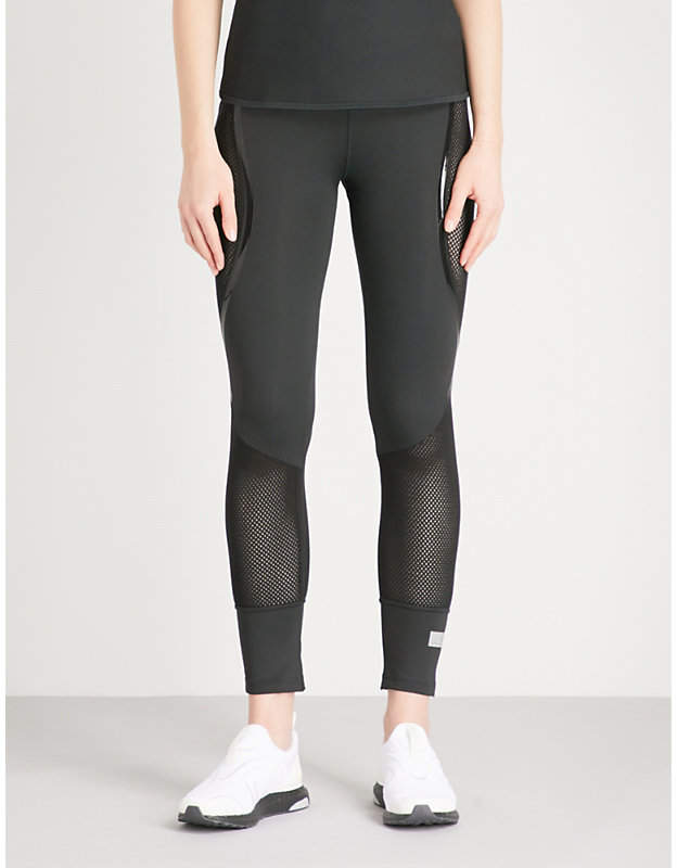 Run ultra-tight stretch-jersey leggings