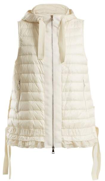 Dioptase quilted down gilet