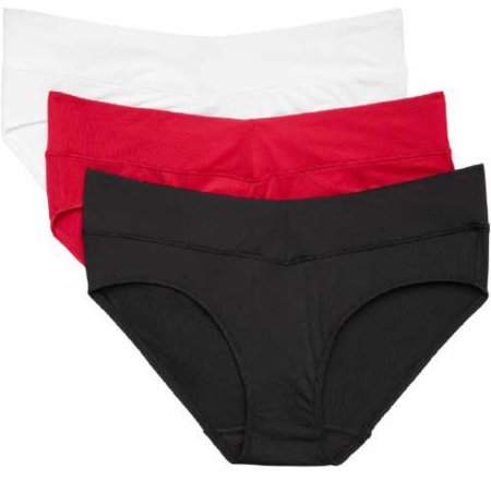 Blissful Benefits by Women's No Muffin Top Hipster Panties 3PK