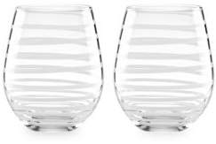 Two-Piece Charlotte Street Stemless White Wine Glasses Set