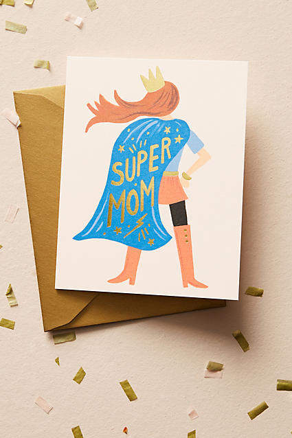 Superhero Mother's Day Card