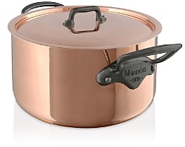 M'150c2 Copper Stew Pan and Lid