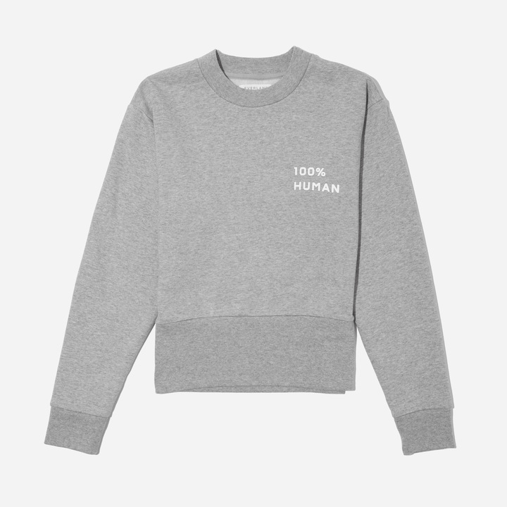 The Human Women’s Sweatshirt in Small Print
