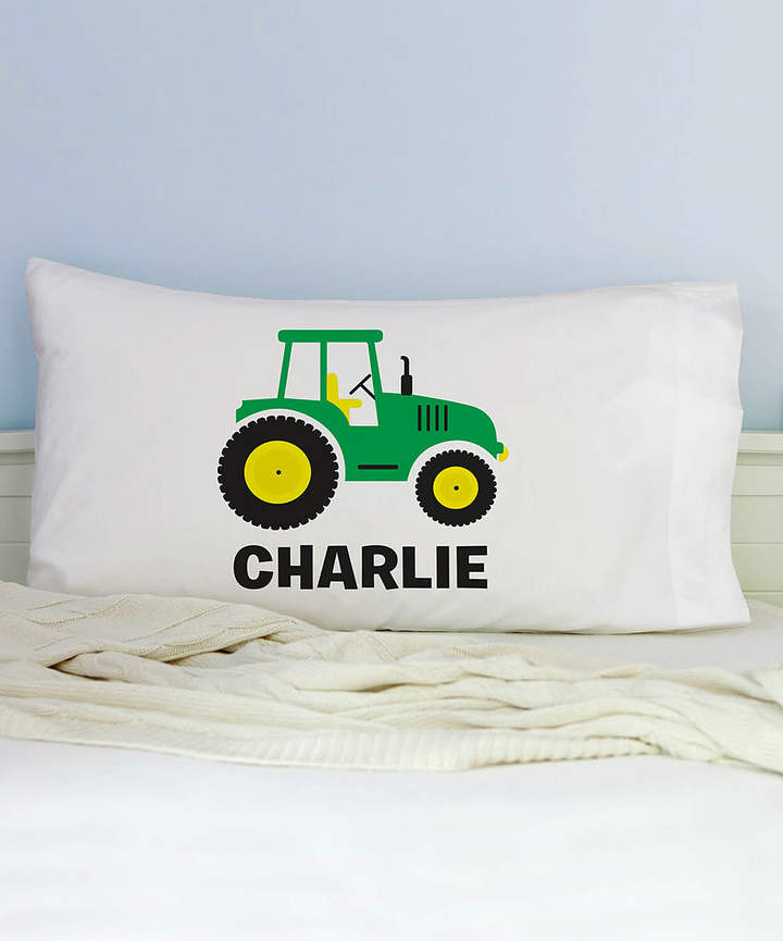Tractor Personalized Pillowcase
