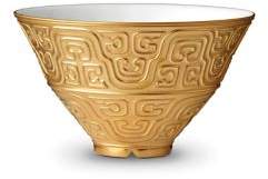 Han Porcelain and 24k Gold Soup Bowl