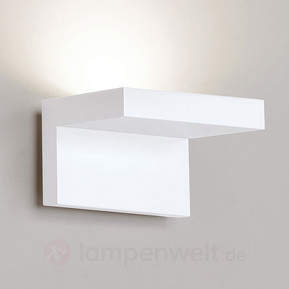 Weiße LED-Wandleuchte Step