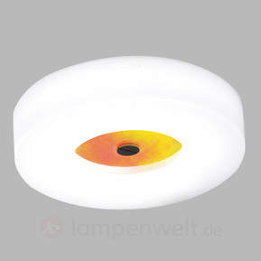 Kreisförmige LED-Wandleuchte Corona, dimmbar