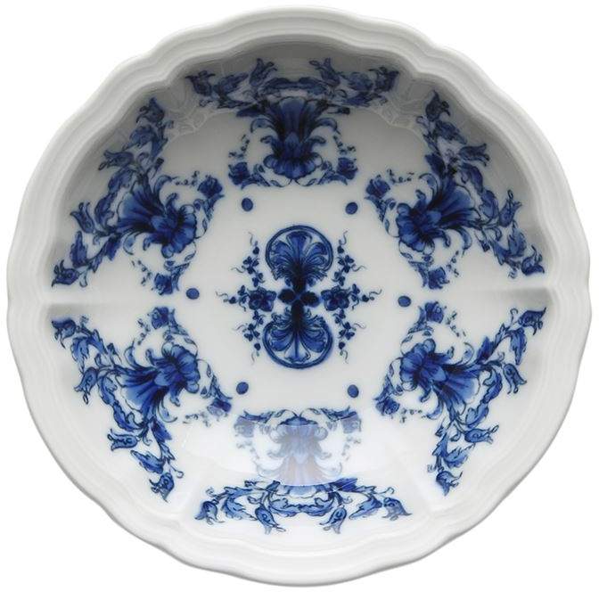 Richard Ginori 1735 Babelle Blu Soup Bowl (21cm)