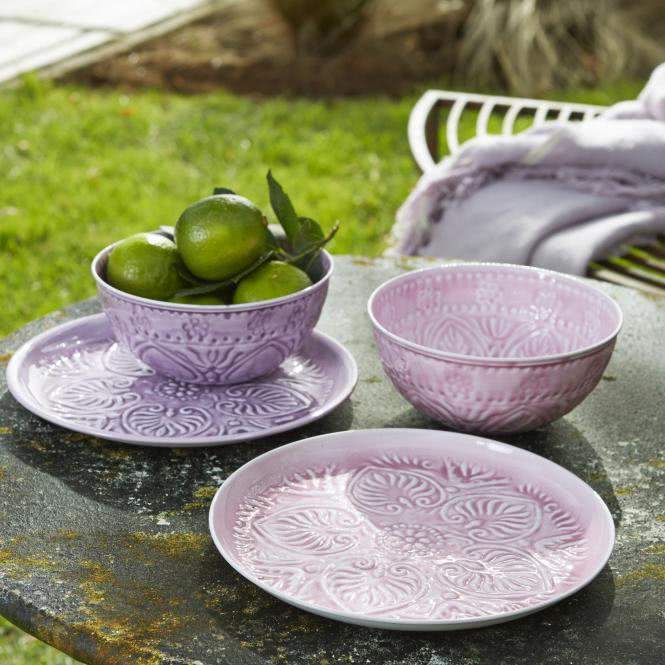 LOBERON Geschirr 4er Set Radisa