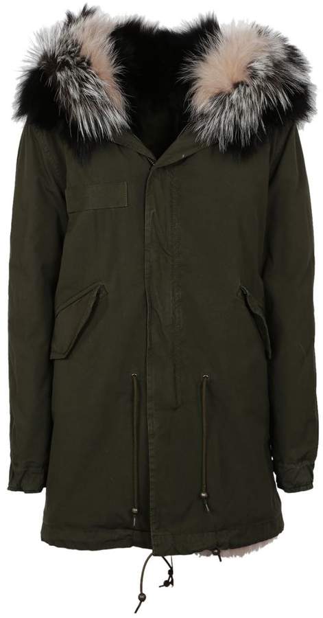 Mr & Mrs Fur Trim Parka