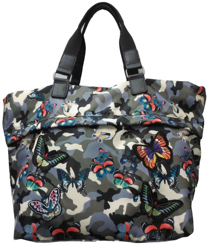 Sondra Roberts Butterfly Camo Tote Bag ShopStyle