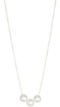 Zoe Chicco 4MM Pearl Gold Necklace