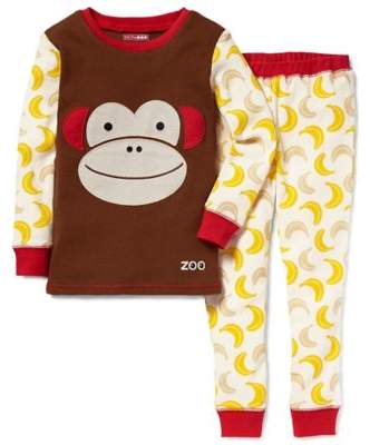 SKIP*HOP® ZOOJAMASTM Monkey Long-Sleeve Pajama in Brown