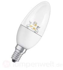 E14 3,3W 827 LED- Kerzenlampe klar