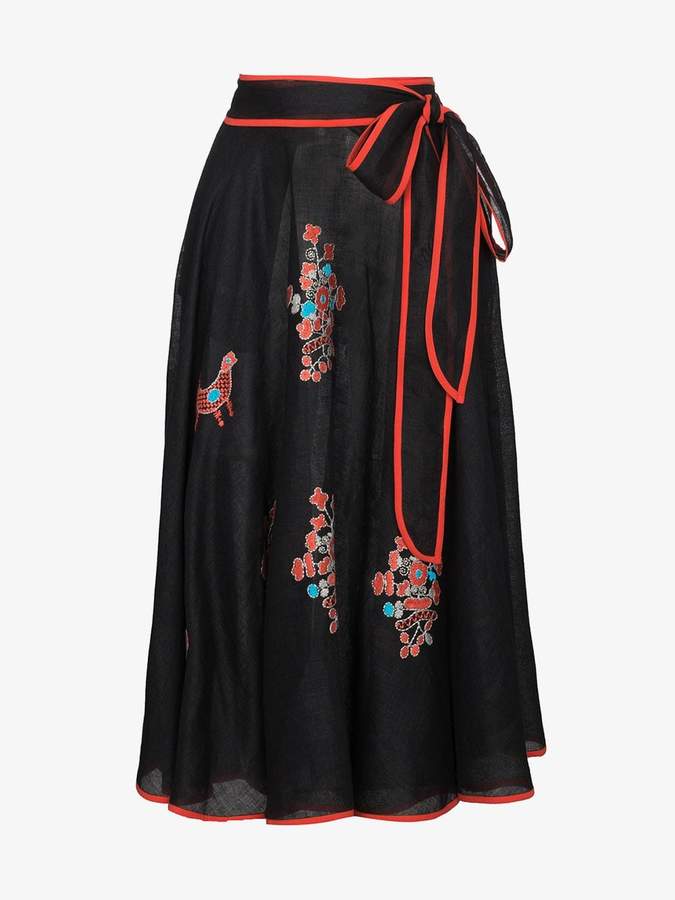 Vita Kin Country Summer Linen Skirt