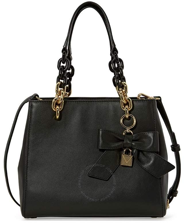 Michael Kors Cynthia Small Convertible Satchel - Black - ONE COLOR - STYLE