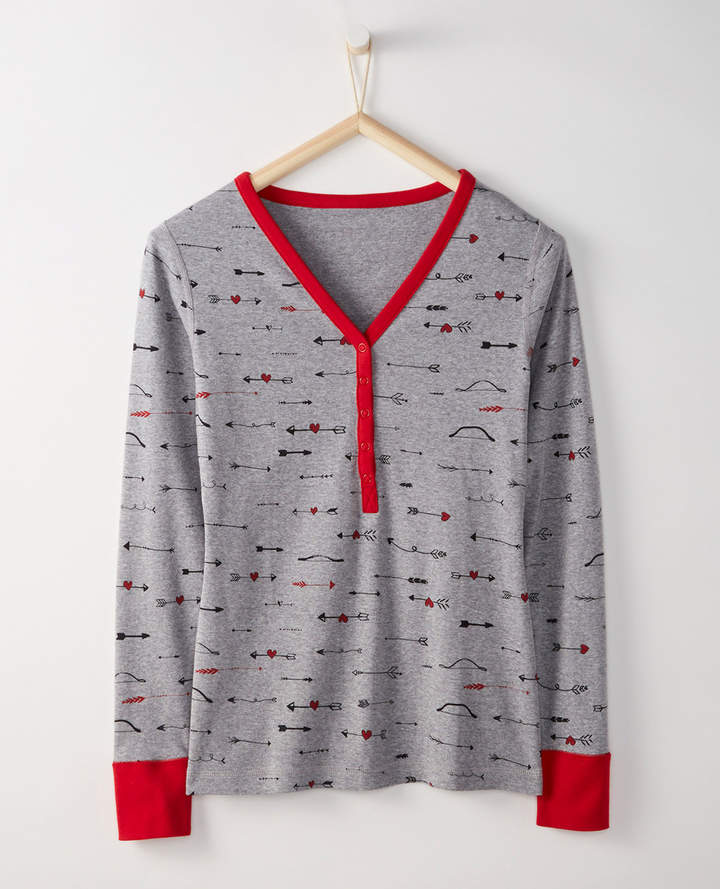 Women's PJ Henley In Organic Cotton