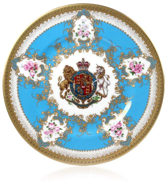 Royal Collection Trust Coat of Arms Side Plate (18cm)