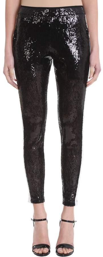 Black Sequins Trousers