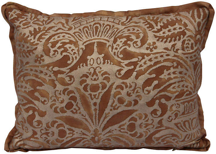 Copper & Gold Fortuny Pillow