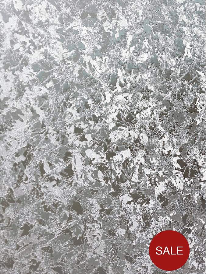 ARTHOUSE Velvet Crush Foil Wallpaper – Silver