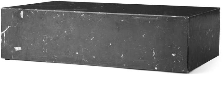 Menu - Plinth Couchtisch low, Schwarz