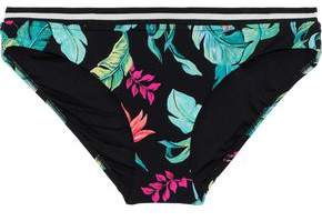 Jungle Out There Printed Low-Rise Bikini Briefs