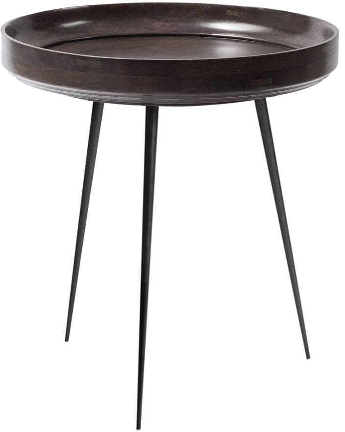 Mater - Bowl Table medium, Ø 46 x H 52 cm, sirka grey