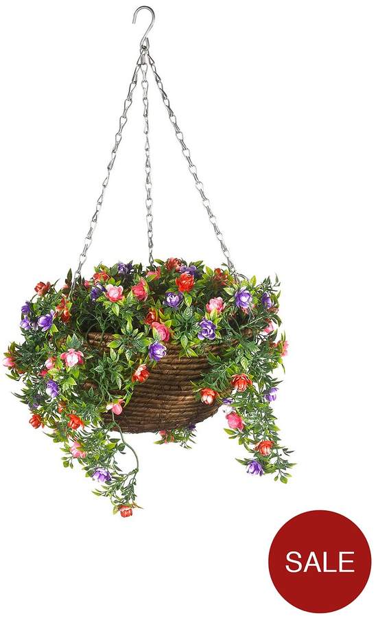 Smart Garden Easy Artificial Hanging Basket - Bizzie Lizzie