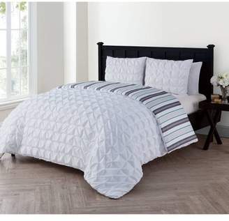 White Textured Duvet Cover - ShopStyle
