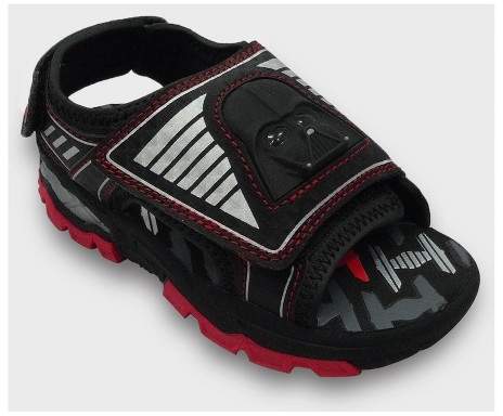 Toddler Boys' Ankle Strap Sandals - Black