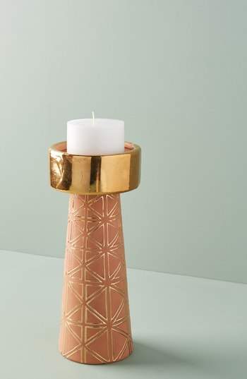 Geo Pillar Candleholder