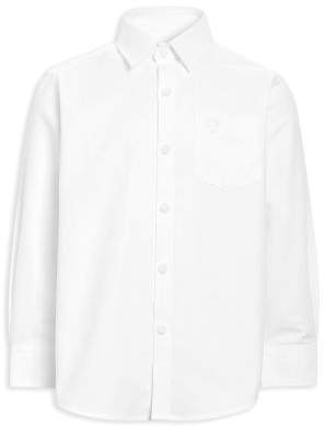 Boys White Long Sleeve Oxford Shirt (3-16yrs) - White