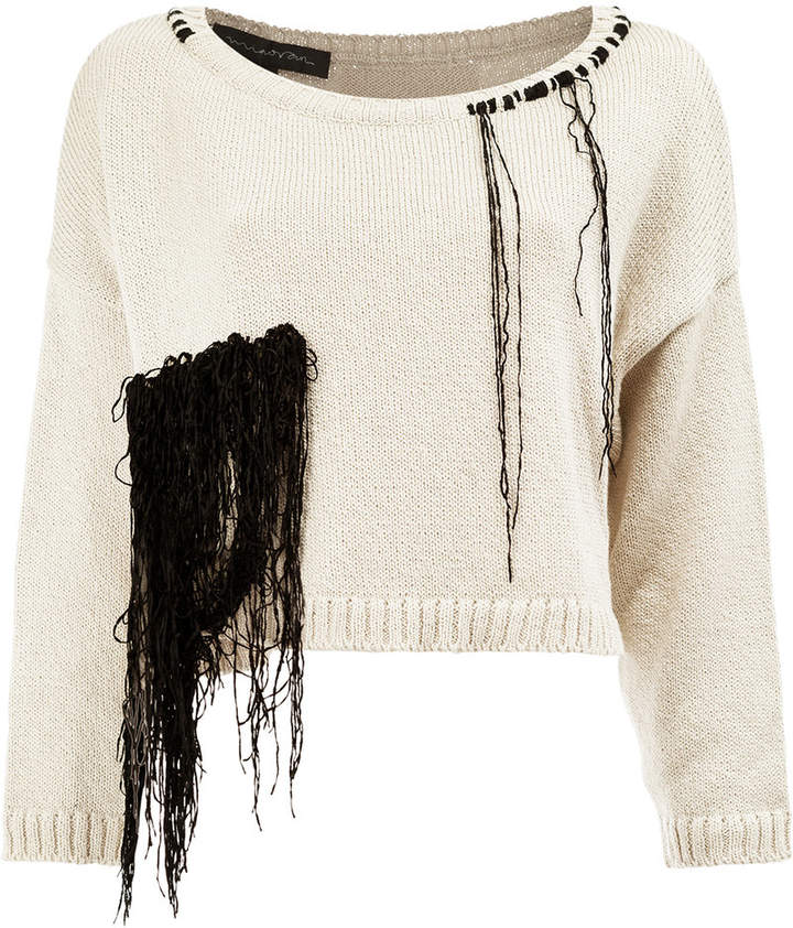Buy Miaoran Pullover mit Fransen!