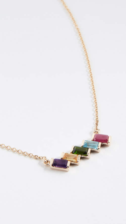 Eden Presley 14k Gold Rainbow Brite Necklace