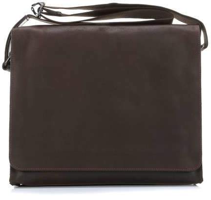 Dakota L 16'' Laptop Messenger Leder braun