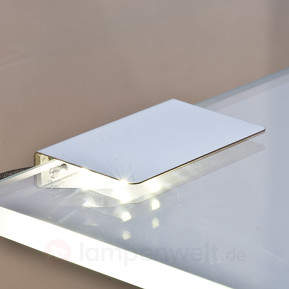 Glasbodenbeleuchtung LED-Clip 2er-Set warmweiß