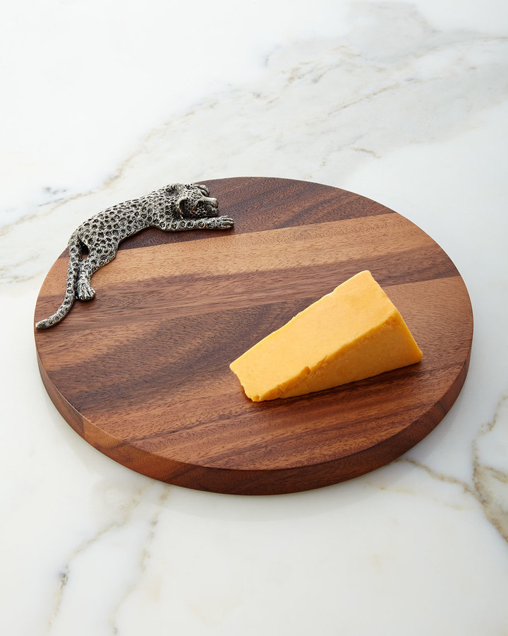 Leopard Cheese Board