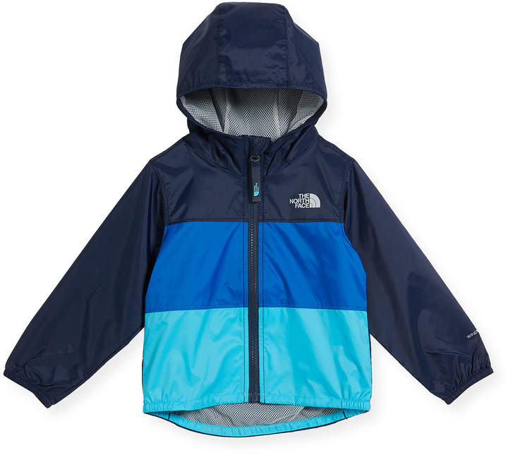 Flurry Tricolor Wind Jacket, Blue, Size 2-4