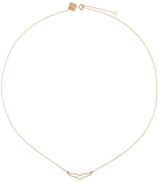 18kt 'Wise' Rotgold-Halskette