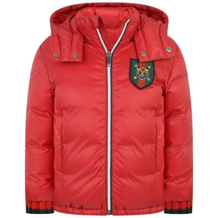 GUCCIBoys Red Down Padded Jacket