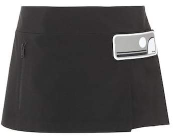 Wickelrock aus Gabardine