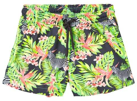Sunuva Green Boys Jungle Swim Shorts