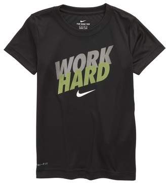 Dry Work Hard Play Harder Graphic T-Shirt