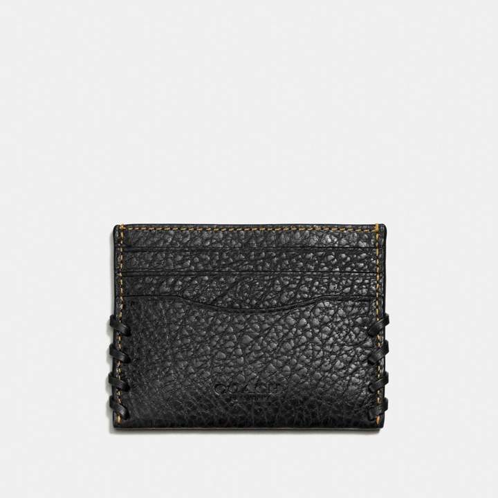 Coach New YorkCoach Rip And Repair Card Case - BLACK - STYLE