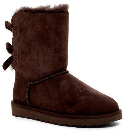 Bailey Twinface Genuine Shearling & UGGpure(TM) Bow Corduroy Boot
