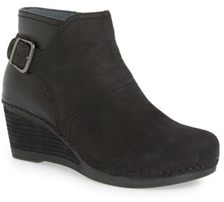dansko wedge bootie