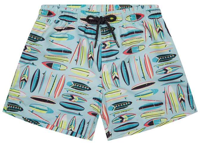 Sunuva Surfboard Print Swim Shorts